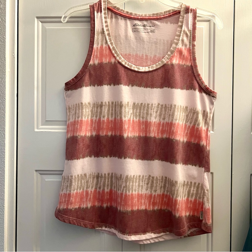 Eddie Bauer Striped Tank Top - Women’s Medium